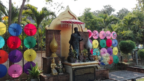 statue of monk PHRA IN THA